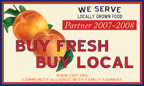 Partner Decal for the Buy Fresh, Buy Local program