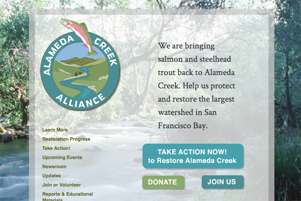 Alameda Creek Alliance website